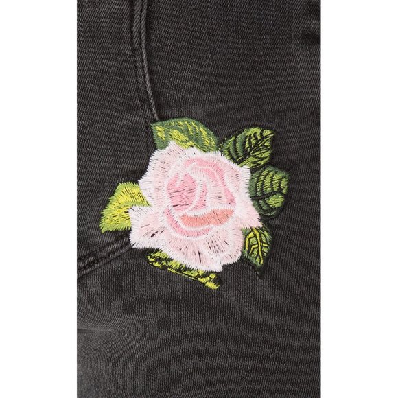 Hudson Nico Mid-rise Ankle Jeans Embroidered 29 - Picture 7 of 9